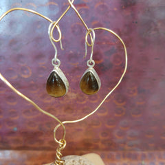 Energy Earrings: Tiger's Eye - multiple styles!