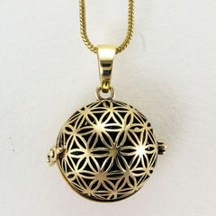 Sacred Geometry Diffuser Necklace