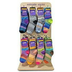 Colorful "Solmate Socks" - Adult Sized Crew Style