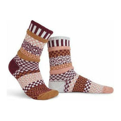 Colorful "Solmate Socks" - Adult Sized Crew Style