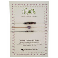 Silver Sparrow Stackable Bracelets
