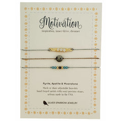 Silver Sparrow Stackable Bracelets