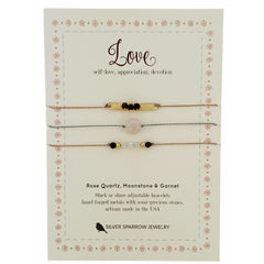 Silver Sparrow Stackable Bracelets