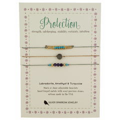 Silver Sparrow Stackable Bracelets