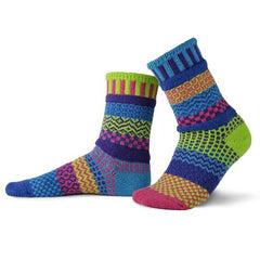Colorful "Solmate Socks" - Adult Sized Crew Style