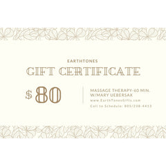 Gift Certificate - Massage Therapy Healing with Mary