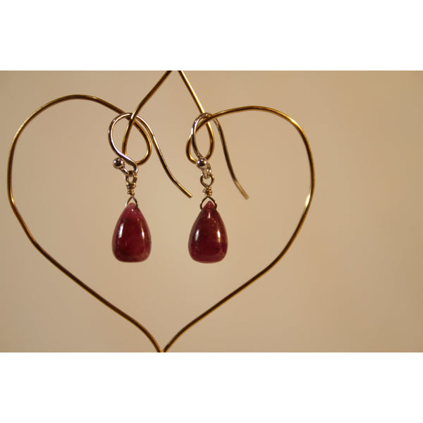 Energy Earrings: Ruby