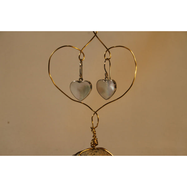 Energy Earrings: Shell