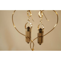 Energy Earrings: Smoky Quartz - multiple styles!