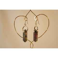 Energy Earrings: Ruby
