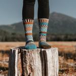 Colorful "Solmate Socks" - Adult Sized Crew Style