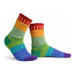 Colorful "Solmate Socks" - Adult Sized Crew Style
