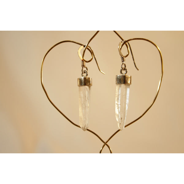 Energy Earrings: Clear Quartz - multiple styles!