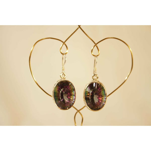 Energy Earrings: Celestial Quartz