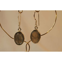 Energy Earrings: Labradorite