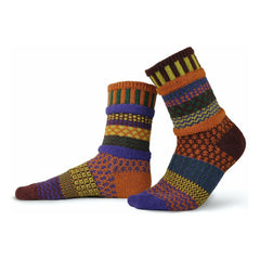 Colorful "Solmate Socks" - Adult Sized Crew Style