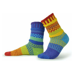 Colorful "Solmate Socks" - Adult Sized Crew Style