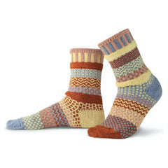 Colorful "Solmate Socks" - Adult Sized Crew Style
