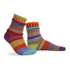 Colorful "Solmate Socks" - Adult Sized Crew Style