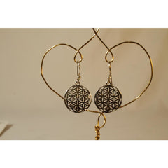 Energy Earrings: Flower of Life