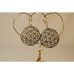 Energy Earrings: Flower of Life