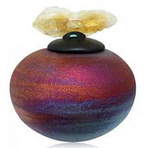 Raku Crystal Dream Jar