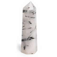 Tourmalated Quartz Standing Point