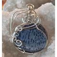 Blue Coral Pendant