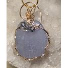 Blue Lace Agate Pendant