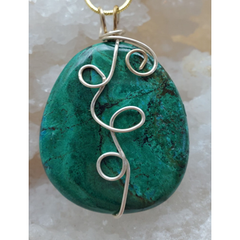 Chrysocolla Pendant