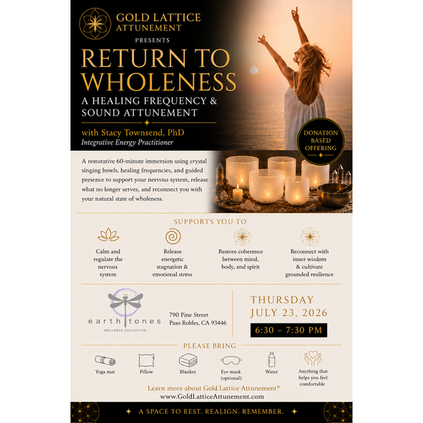 Sound Attunement: Return to Wholeness