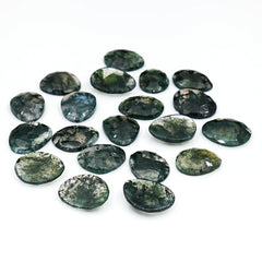 Moss Agate Cabochons