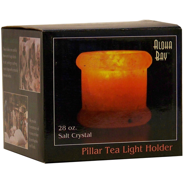Himalayan Salt Pillar Candle Holder