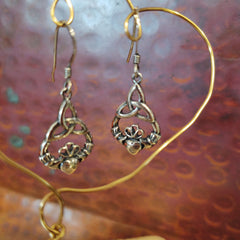 Energy Earrings: Silver