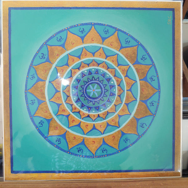 Blue Mandala by Steve Crouch