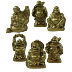 Smiling Buddha Figurines