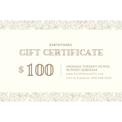Gift Certificate - Massage Therapy Healing with Mary