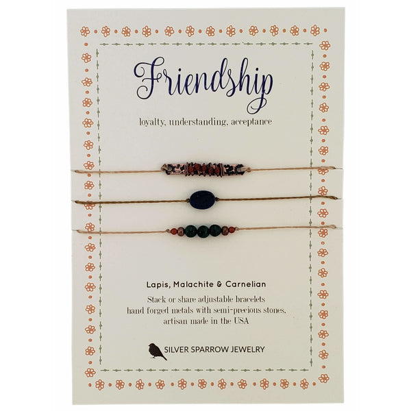 Silver Sparrow Stackable Bracelets