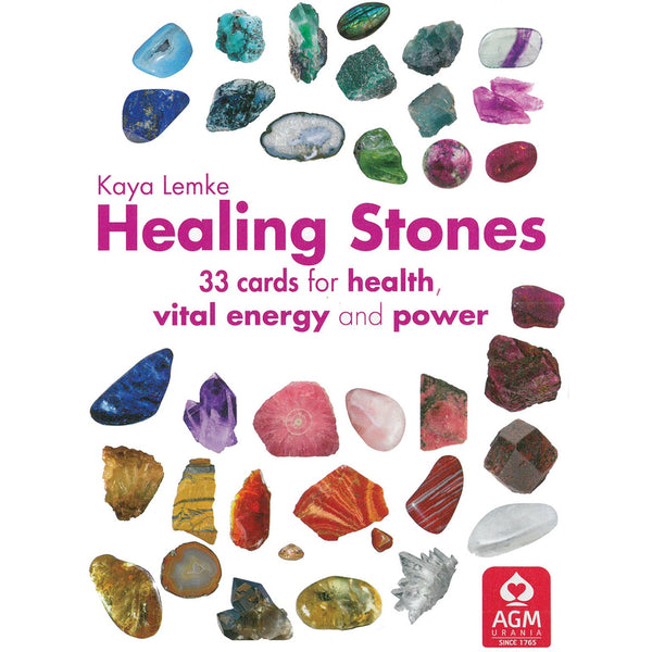Healing Stones: 33 Cards for Health, Vital Energy and Power