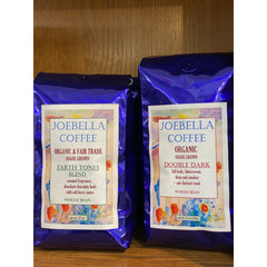 Joebella Organic Whole Bean Coffee "Locally Roasted"