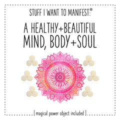 STUFF I WANT TO MANIFEST 3X3 MANIFEST CARD + MAGICAL POWER OBJECT
