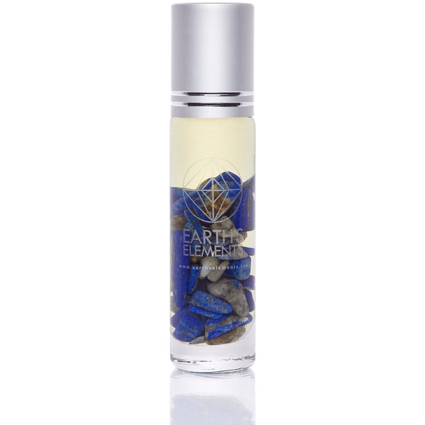 Organic Roll On Essential Oil Blends With Crystals & Gemstones