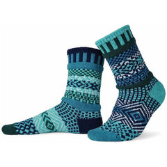 Colorful "Solmate Socks" - Adult Sized Crew Style