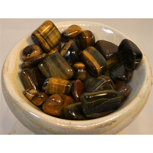 Tiger's Eye Tumbled Stone (2 colors)