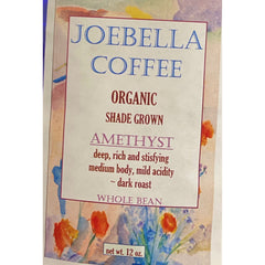 Joebella Organic Whole Bean Coffee "Locally Roasted"