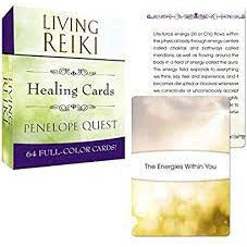 "Living Reiki Healing Cards" By Penelope Quest