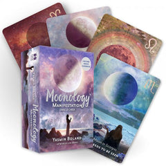 MOONOLOGY MANIFESTATION ORACLE: A 48-Card Deck & Guidebook by  Boland, Yasmin