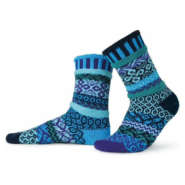 Colorful "Solmate Socks" - Adult Sized Crew Style